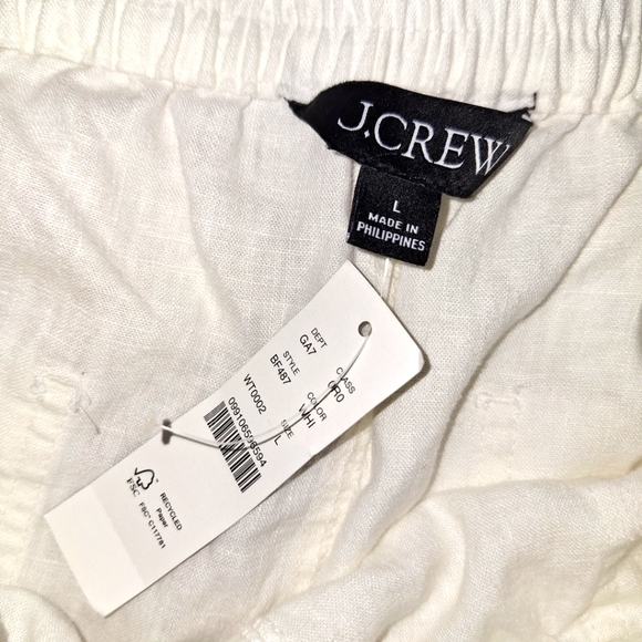 J Crew | Seaside Pant in Linen Blend - Picture 9 of 15